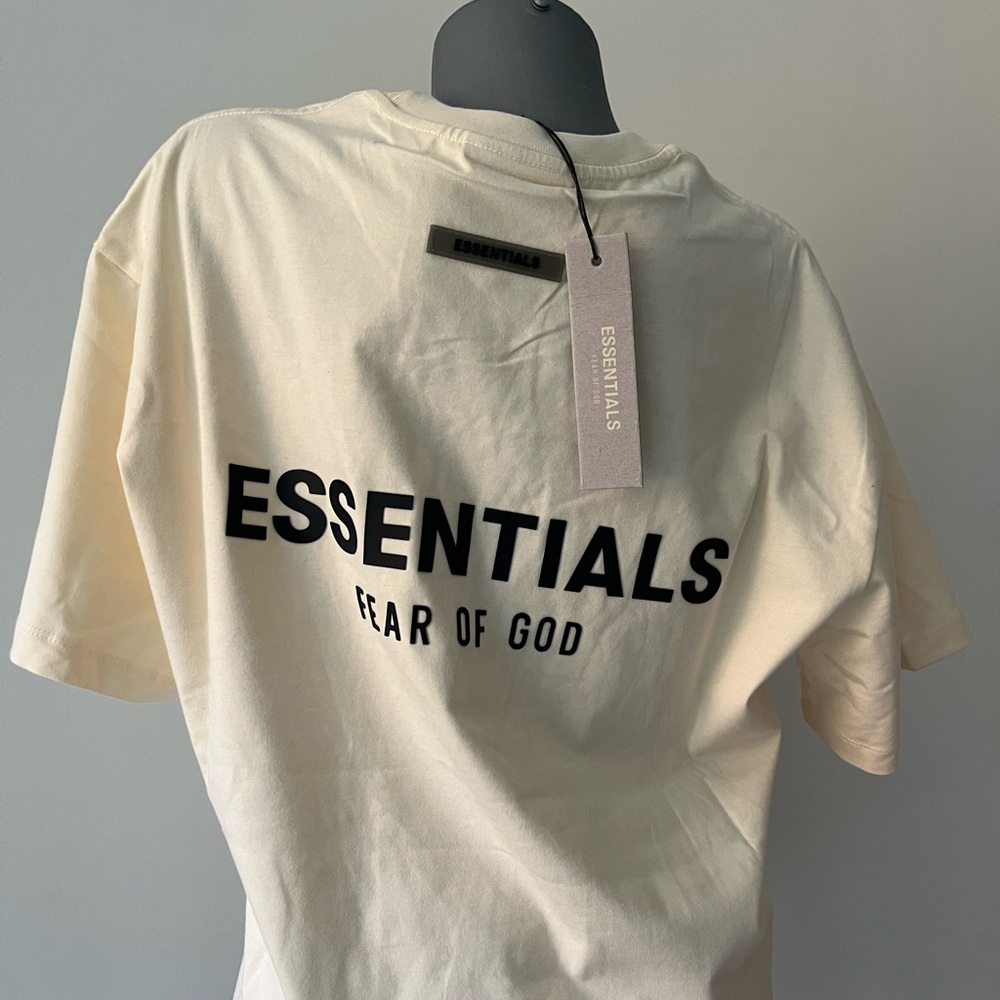 Essentials shirt, cream color, brand new